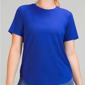 Lululemon High Neck Run and Train Tee